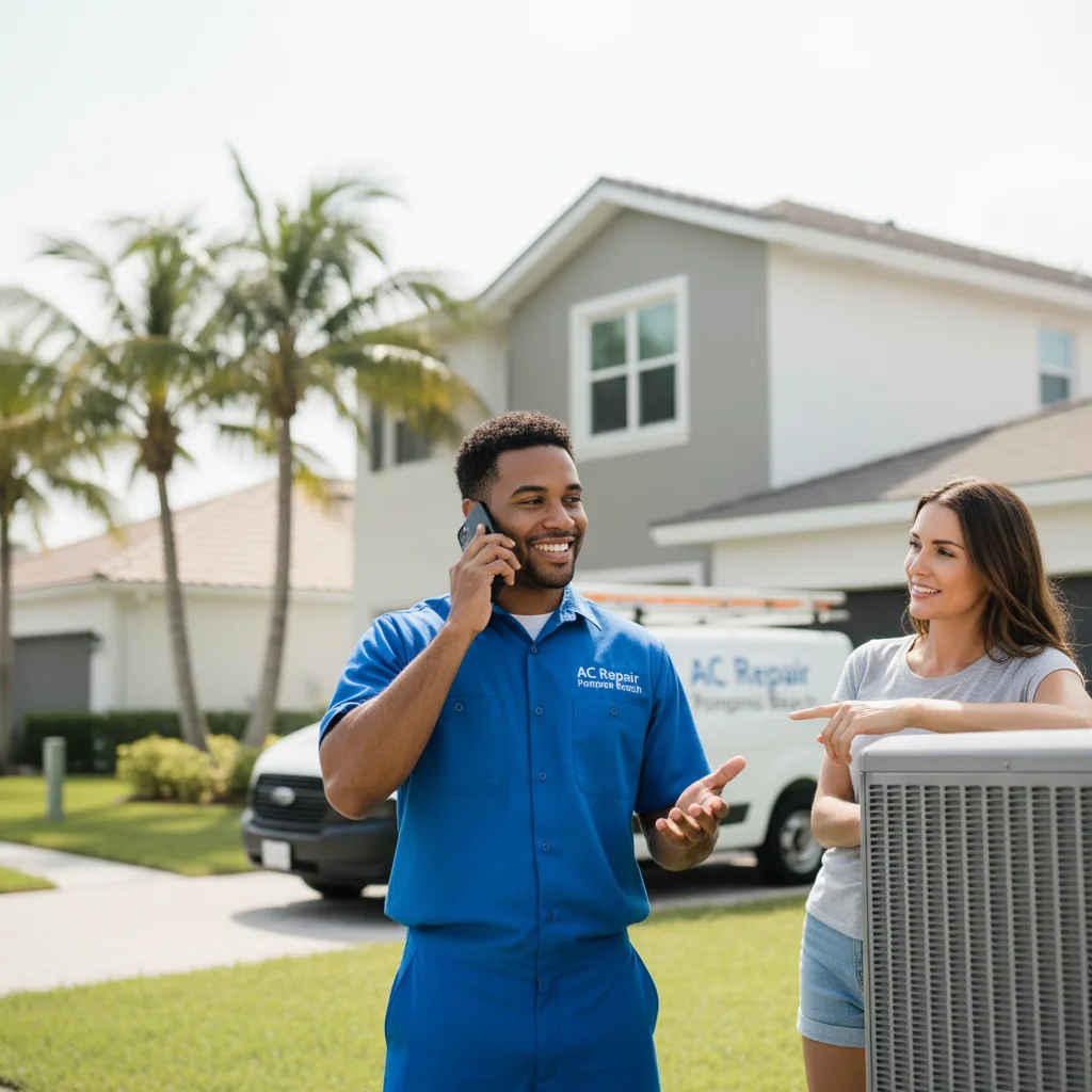 AC Repair Pompano Beach customer support in Toms River